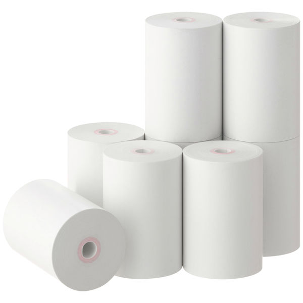 感熱紙】モバイルプリンタ用ロール 普通保存 幅58mm×外径40mm 1箱