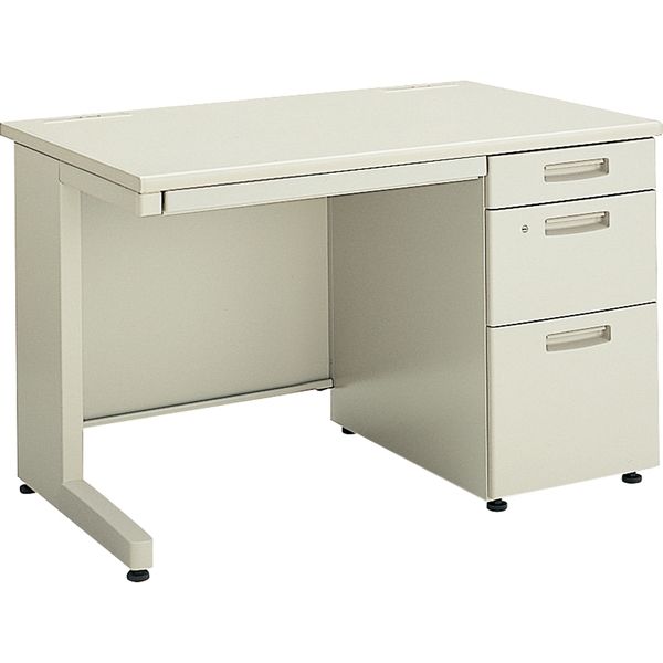 組立設置込】コクヨ BS+ 片袖机 3段C引出 幅1100×奥行700×高さ700mm