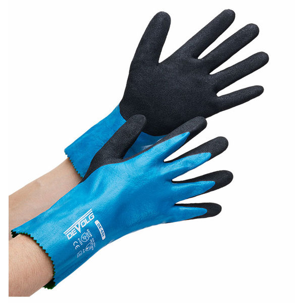 アウトレット】耐油 ニトリルフルコート手袋 DE-658 Lサイズ 1双