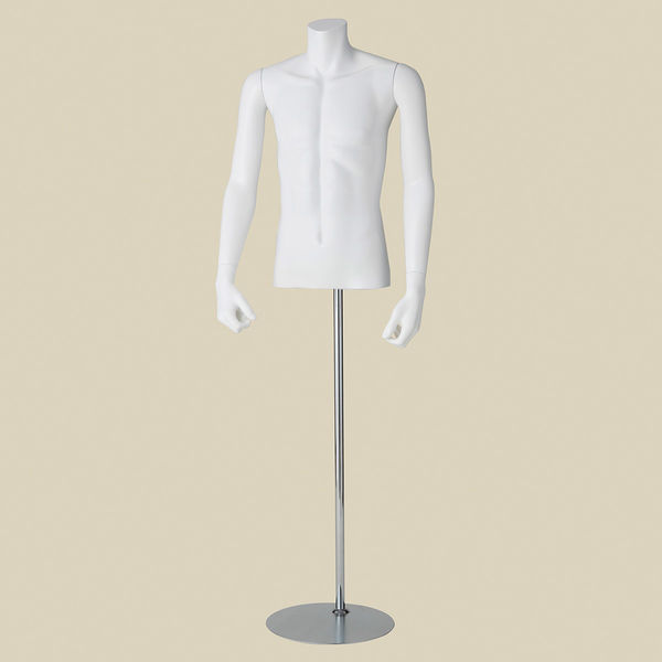 ストア・エキスプレス 軽量ABS製 紳士トルソー スポーツタイプ 8010