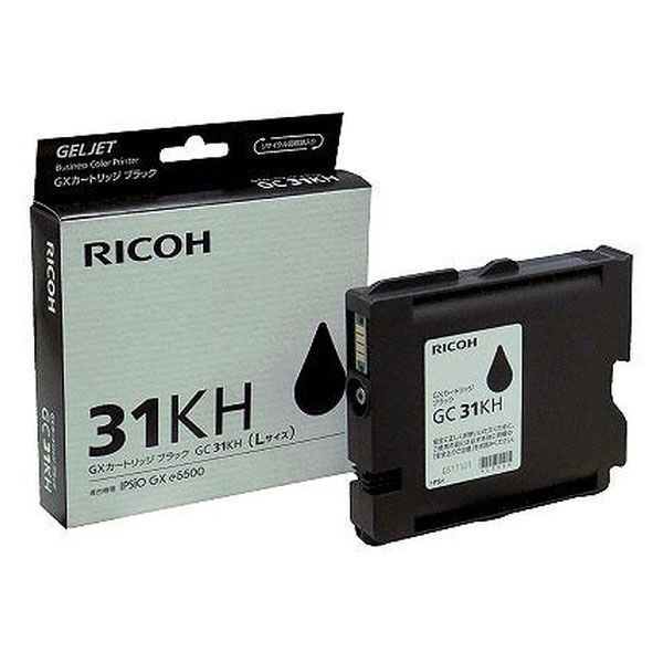 RICOH 純正品 GC31 GXカートリッジ(Lサイズ ) 3色セット RICOH GC31(L