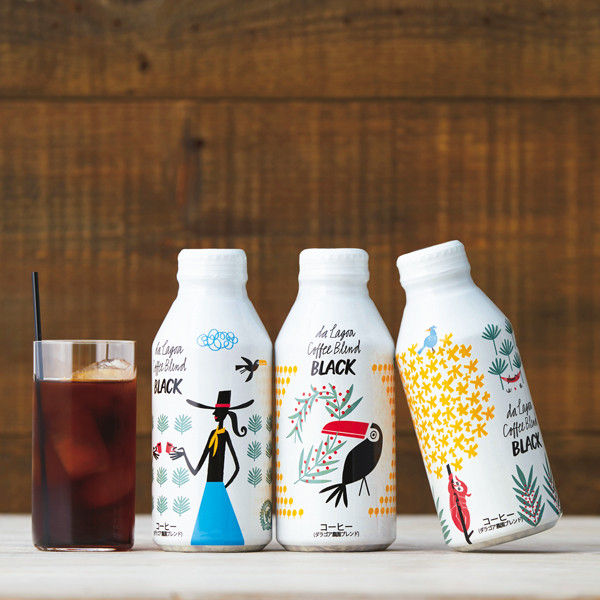 石光商事 ダ ラゴア農園ブレンド ブラックコーヒー ボトル缶 375g 1