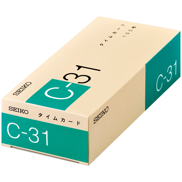 セイコーソリューションズ タイムカードCシリーズ C-31タイムカード