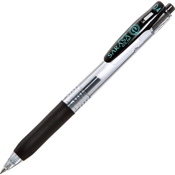 ゼブラ ジェルインク（水性） ノック式 サラサクリップ 0.4mm 黒 P