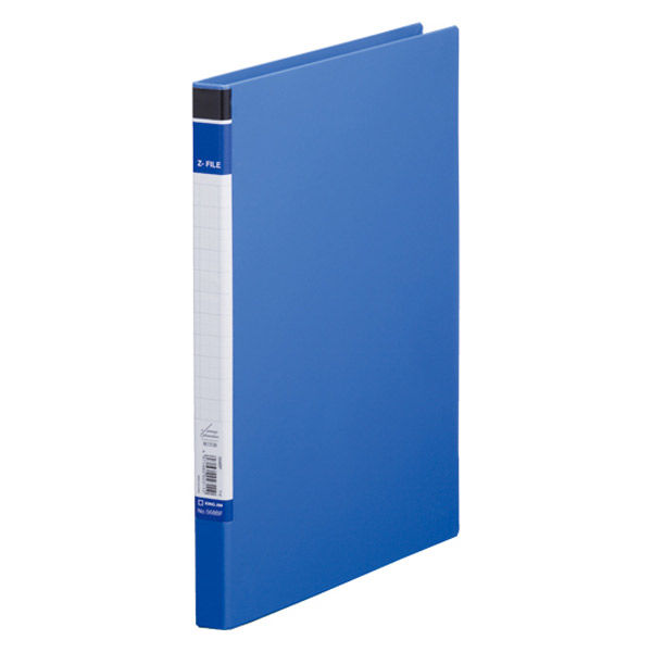 キングジム 貼り表紙ZファイルBF A4S 青 568BFアオ 1冊 - アスクル