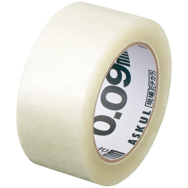 復活特別価格】現場のチカラ 重梱包用OPPテープ 0.09mm厚 幅48mm×長さ