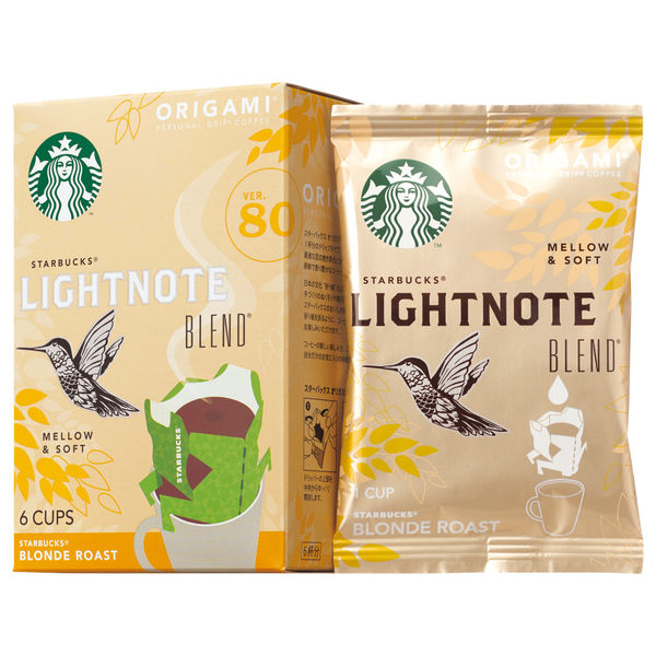 スターバックス オリガミ ディカフェ ハウス ブレンド×6箱+ライト