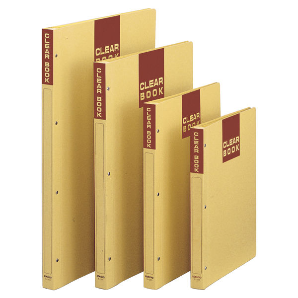 コクヨ クリヤーブッククラフトタイプA3縦 20枚ポケット ラー373 1
