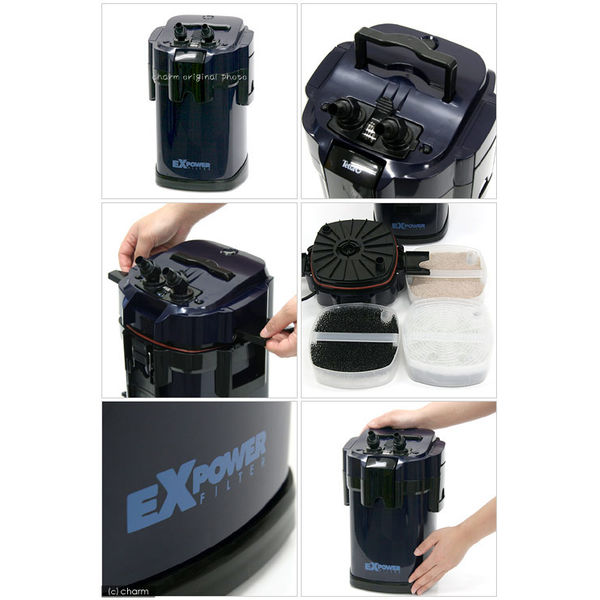 テトラ バリューエックスパワーフィルター VXー75 ろ材付きセット