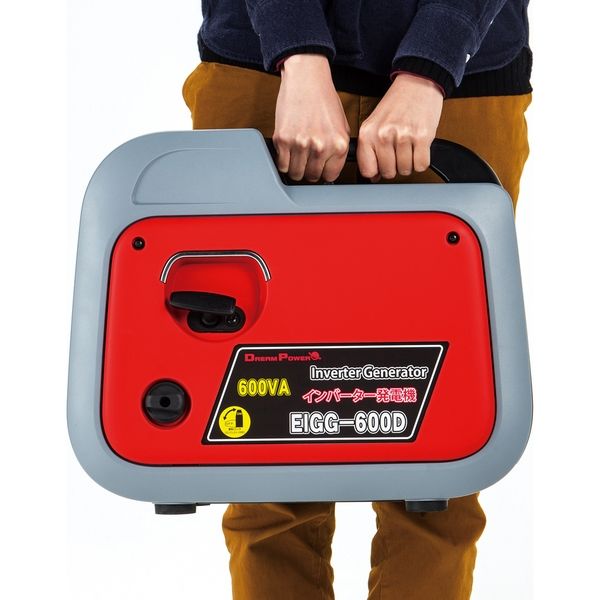 NAKATOMI（ナカトミ） インバーター発電機 カセットボンベ式 EIGG-600D