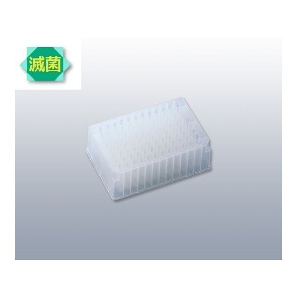 96ディープウェルプレート 滅菌済 2.0mL 1ケース(1個×60包入) 278743 1