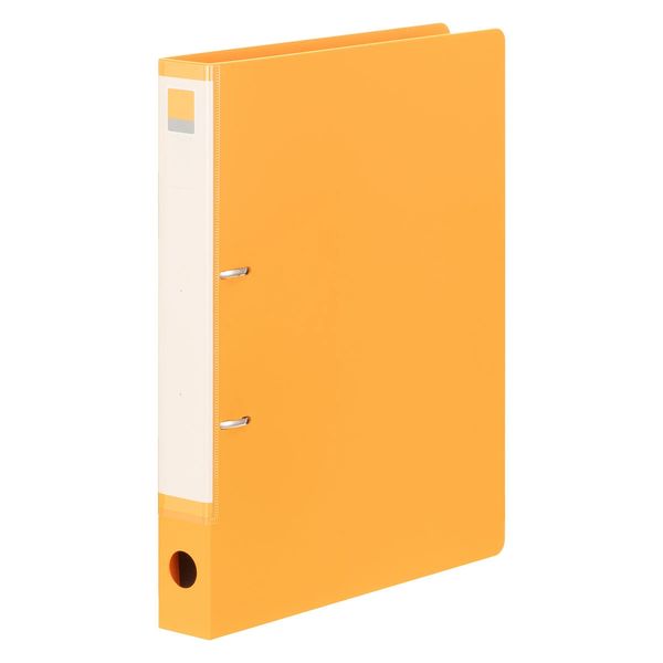 Matakul D型ツイストリングファイル 背幅36mm オレンジ 表紙部分に使用