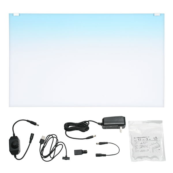 アーチリテイルズ esAqua 水槽LED バックスクリーン 60×36cm 335842 1