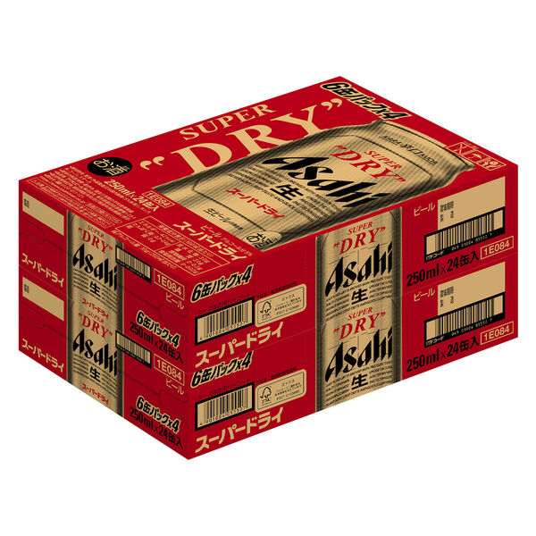 スーパードライ ビール 送料無料 アサヒ 250ml×48本(2ケース) : 酒や