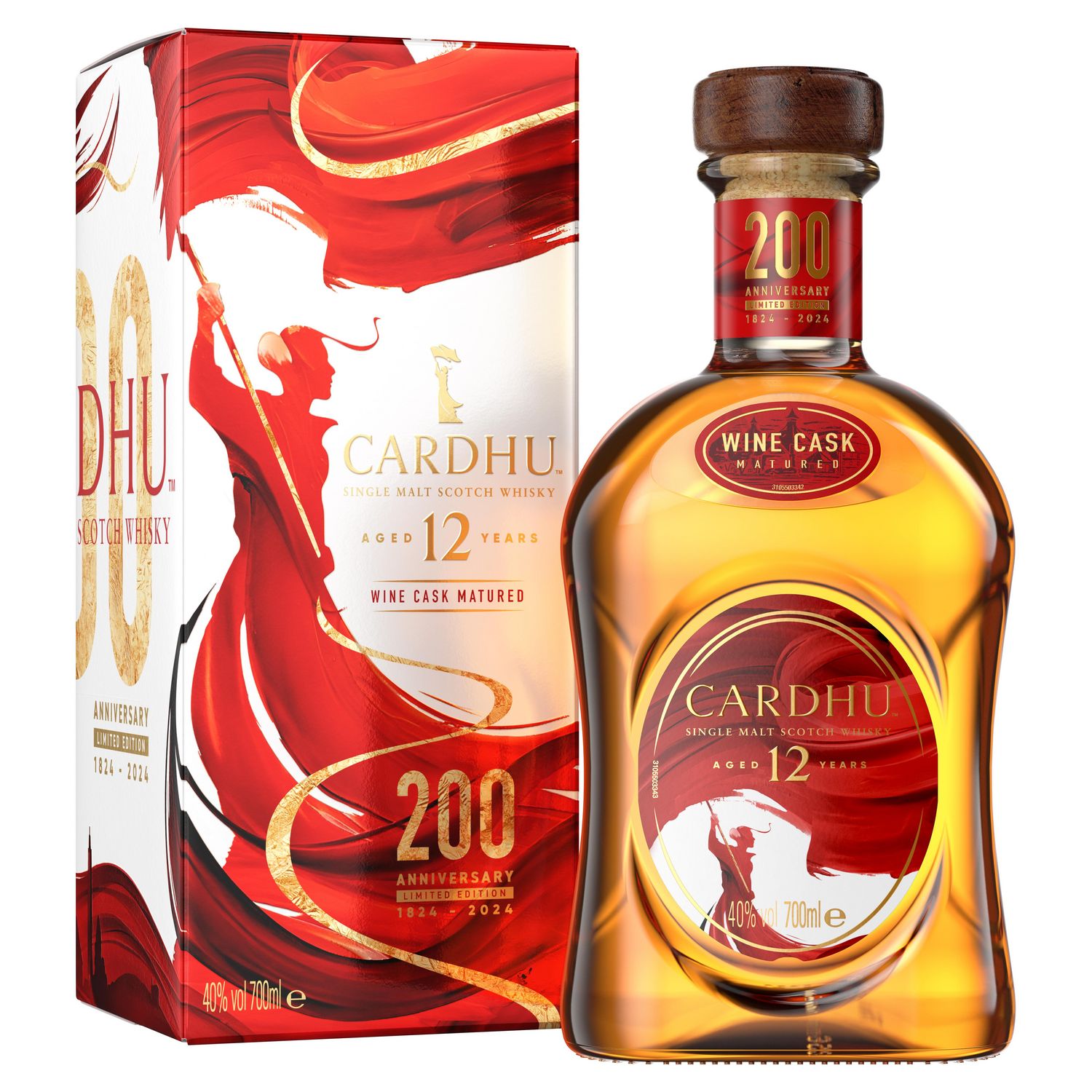 CARDHU Scotch whisky single malt 12 ans 40% 70cl pas cher - Auchan.fr