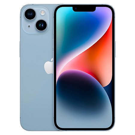 Smartphone iPhone 14 128gb, Câmera de 12Mp, Rede 5G, Azul - Apple