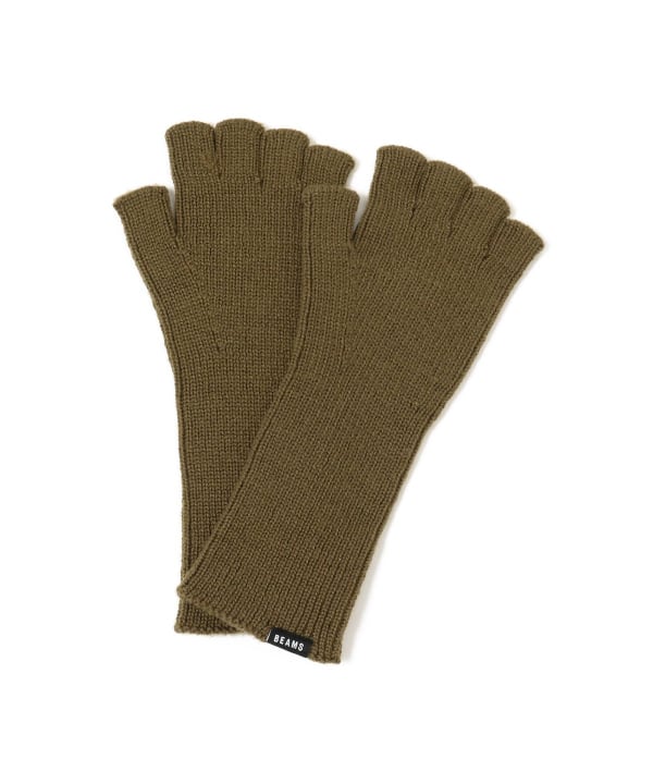 激レア】新品 ループウィラー ビームス別注 手袋 カーキ BEAMS