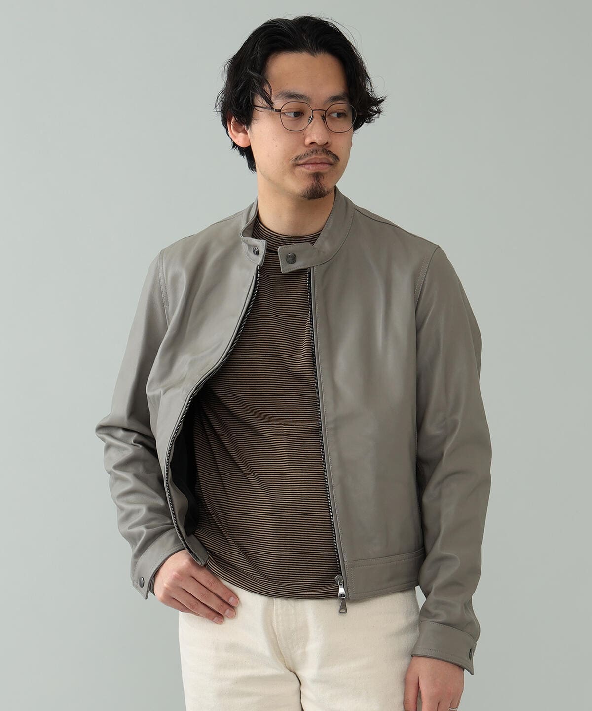 Emmeti JURI Beams別注 シングル ライダースジャケット 美品