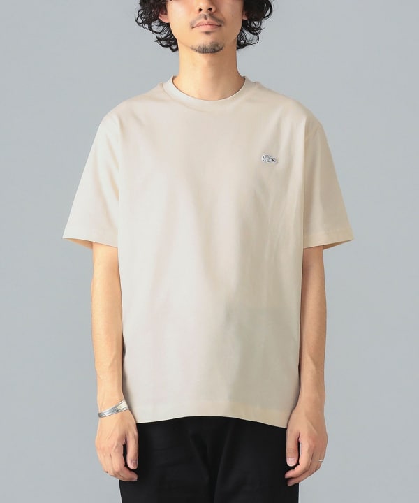 BEAMS F（ビームスF）LACOSTE / クルーネック Tシャツ（Tシャツ