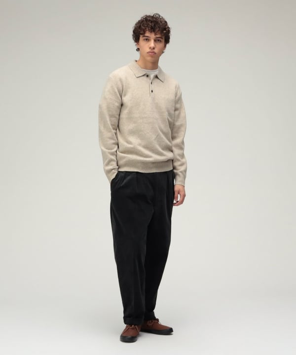 BEAMS PLUS 2 Pleats Tapered Corduroy (Chino BEAMS PLUS) available