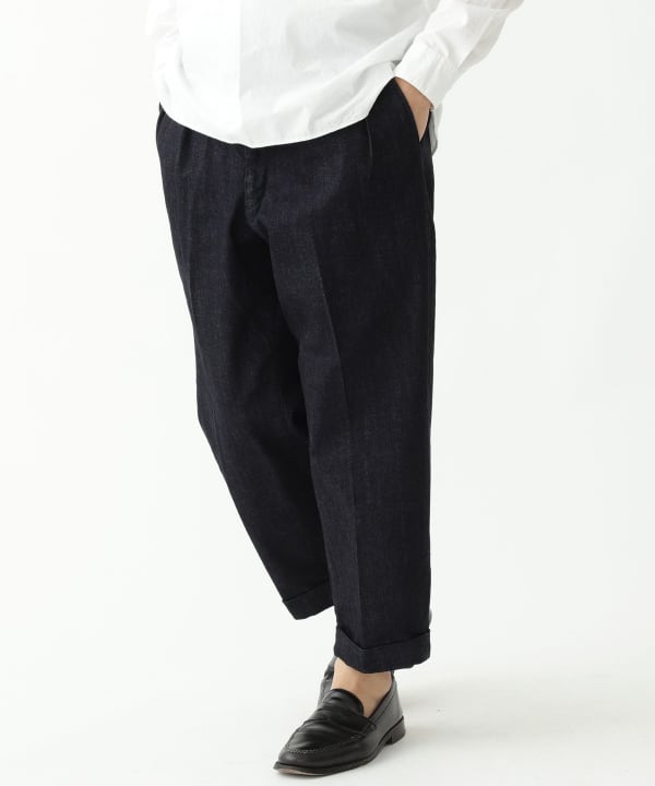 BEAMS PLUS（ビームス プラス）2 Pleats Tapered Denim（パンツ デニム