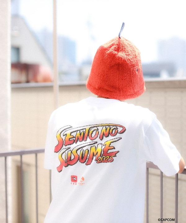 今治サウナハット ストリートファイターコラボ 橙 オレンジ BEAMS