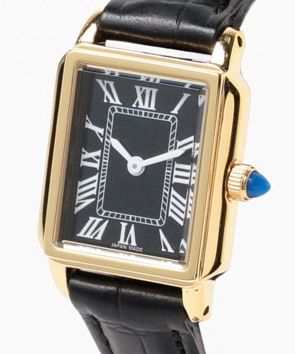 Demi-Luxe BEAMS（デミルクス ビームス）スクエア 型押レザー 腕時計Ⅱ