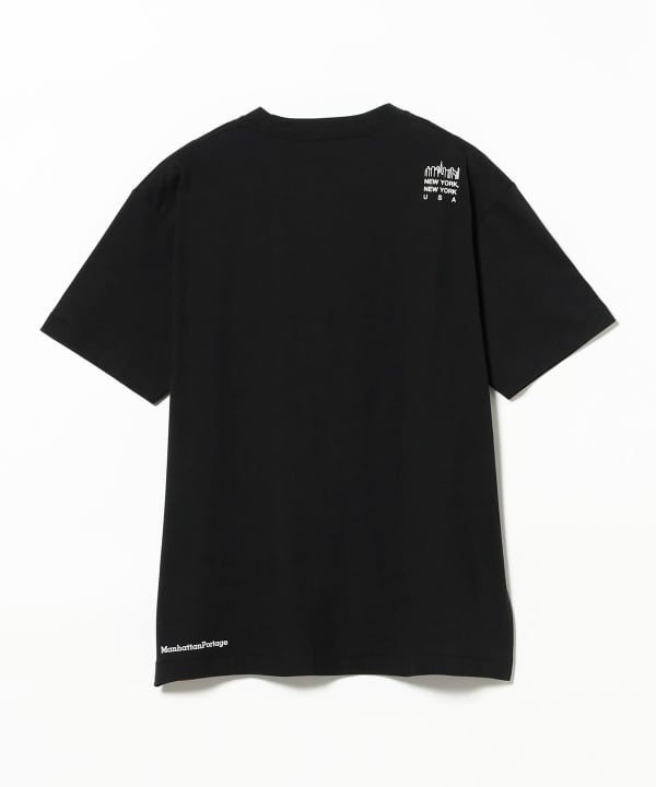 Muro ×TechnicsManhattanPortageブラックTシャツ L