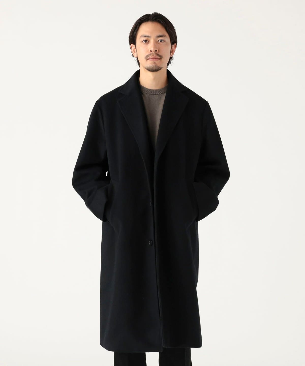 B:MING by BEAMS B:MING by BEAMS Wool Chesterfield Coat 2025FW