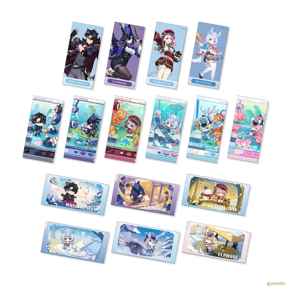 原神 gigo限定 チケットファイル ノベルティ 未開封36枚 原神 gigo限定