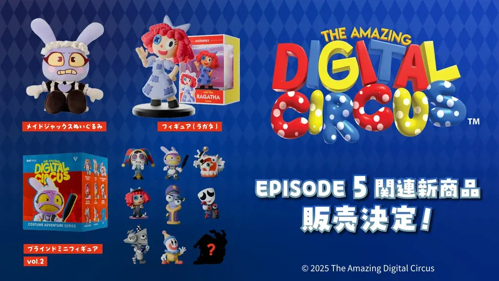 アメイジングデジタルサーカス TADC アクリルスタンド 缶バッジ