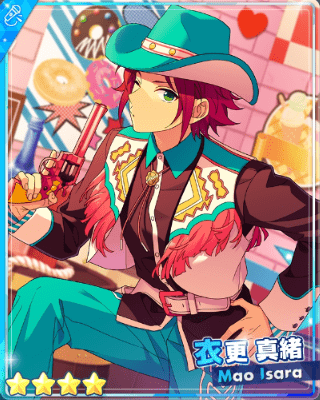 衣更真緒 テーマスカウト 缶バッジ スイーツシューター あんスタ 衣更