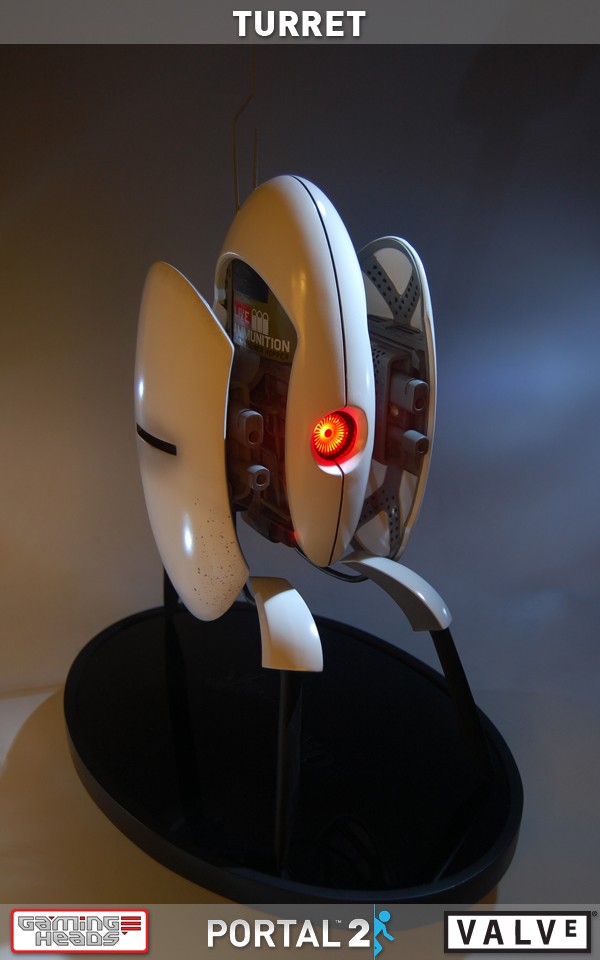 Portal™2: Turret Exclusive Statue with Sound | Gaming Heads