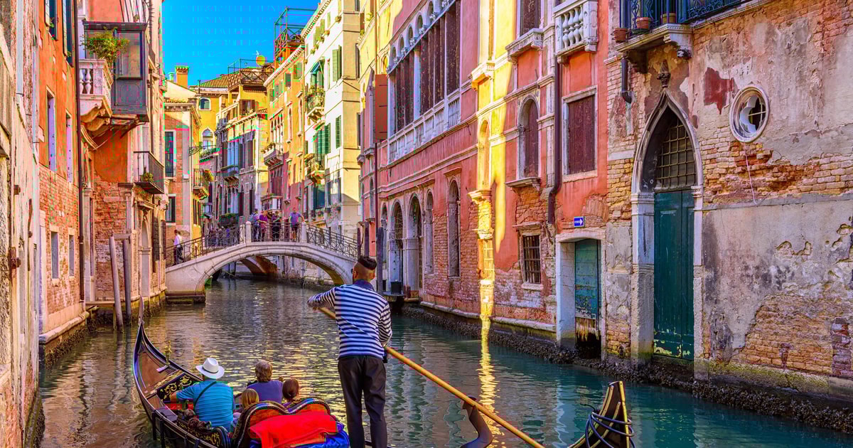 ベネツィアの海に浮かぶゴンドラ」イタリア現地特別限定品 ベネツィア