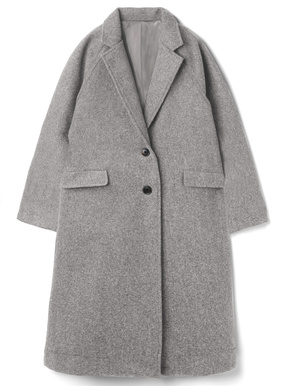 Sov.♡新品タグ付き アイスグレー チェスターコート Sov.♡新品タグ