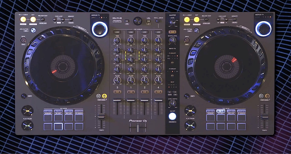 Pioneer DJ Surprises With New TikTok-Friendly DDJ-FLX6 Controller