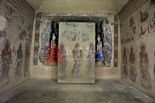 敦煌シルクロード・モガオ洞窟の壁画 敦煌シルクロード・モガオ洞窟の