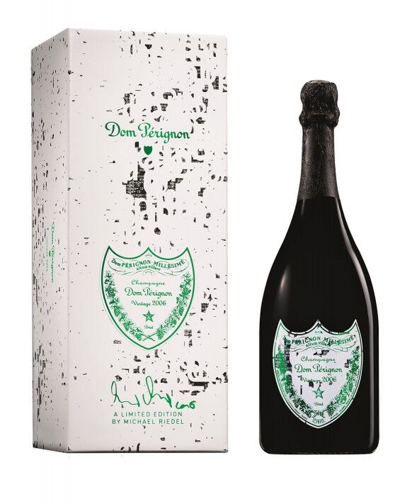 Dom Perignon Vintage 2006 Michael Riedel Gift Box Champagne for Sale