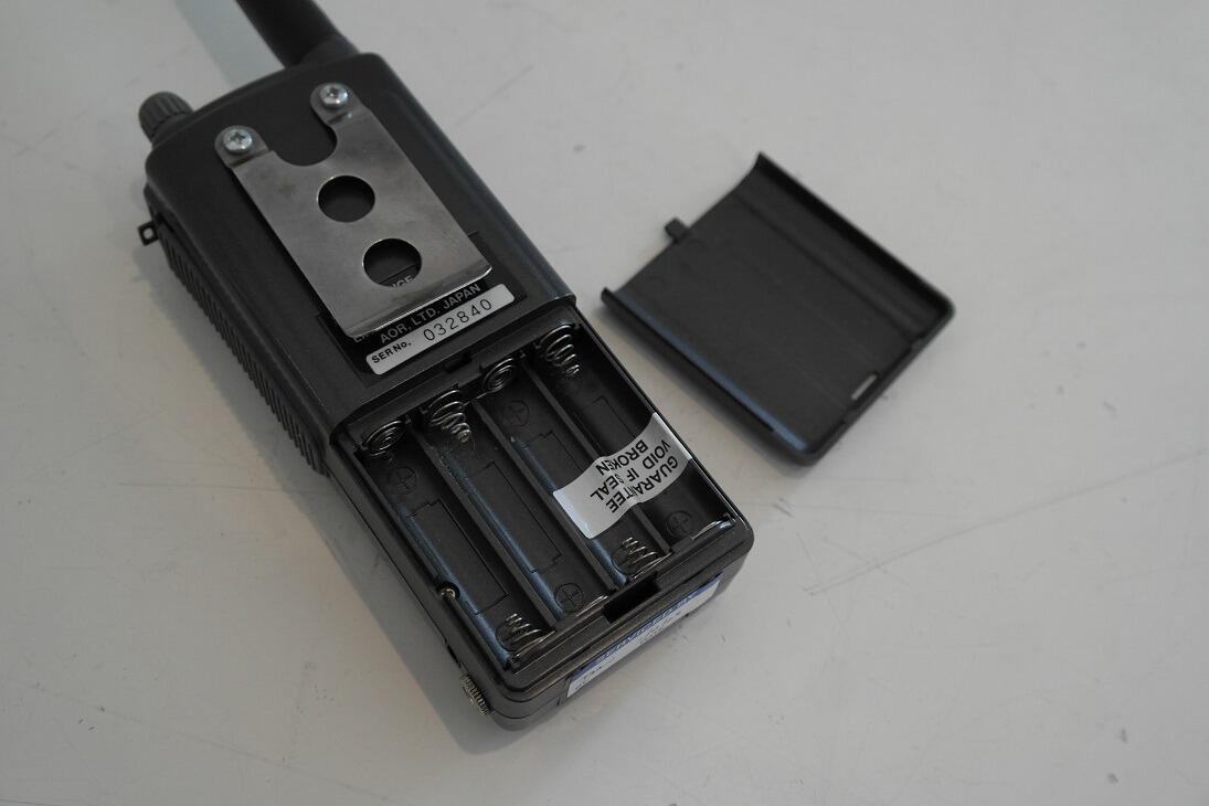 AOR AR8000 ワイドバンドレシーバー ロッド + AR8000は操作性に優れた