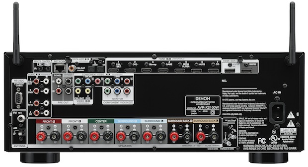 Denon AVR-X1100W, X2100W, X3100W IN-Command Receivers - ecoustics.com