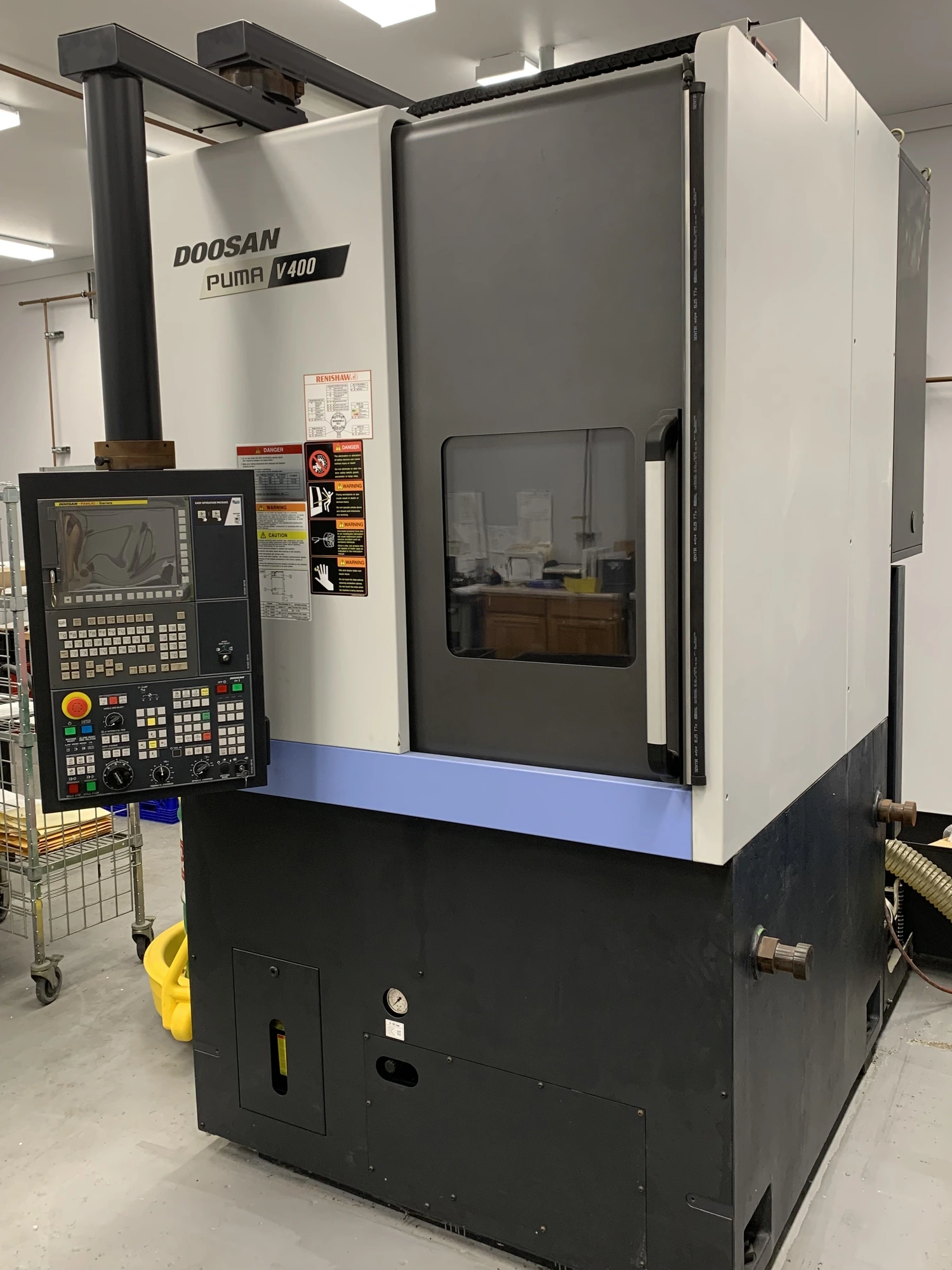 Used 2017 DOOSAN PUMA V400 CNC Lathes 44 | Machine Tool Specialties