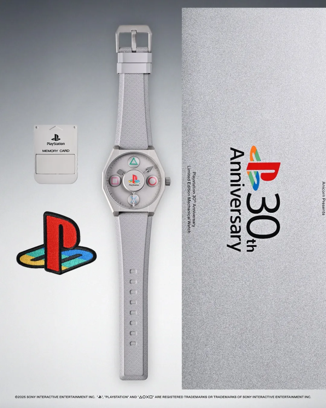 New official PlayStation 30th anniversary watch is limited to just