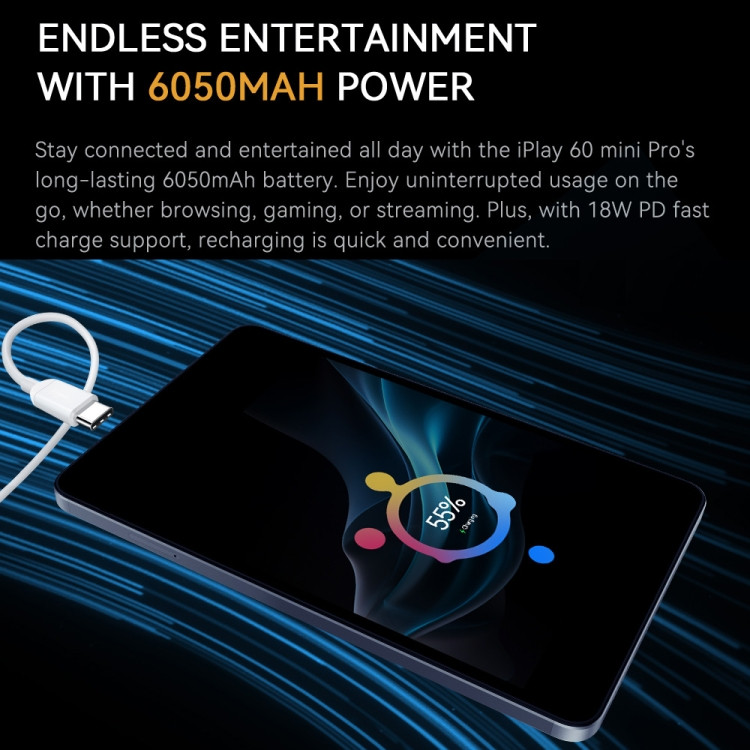 SIMフリー】Alldocube iPlay 60 Mini Pro 8.4 インチ LTE 128GB グレー