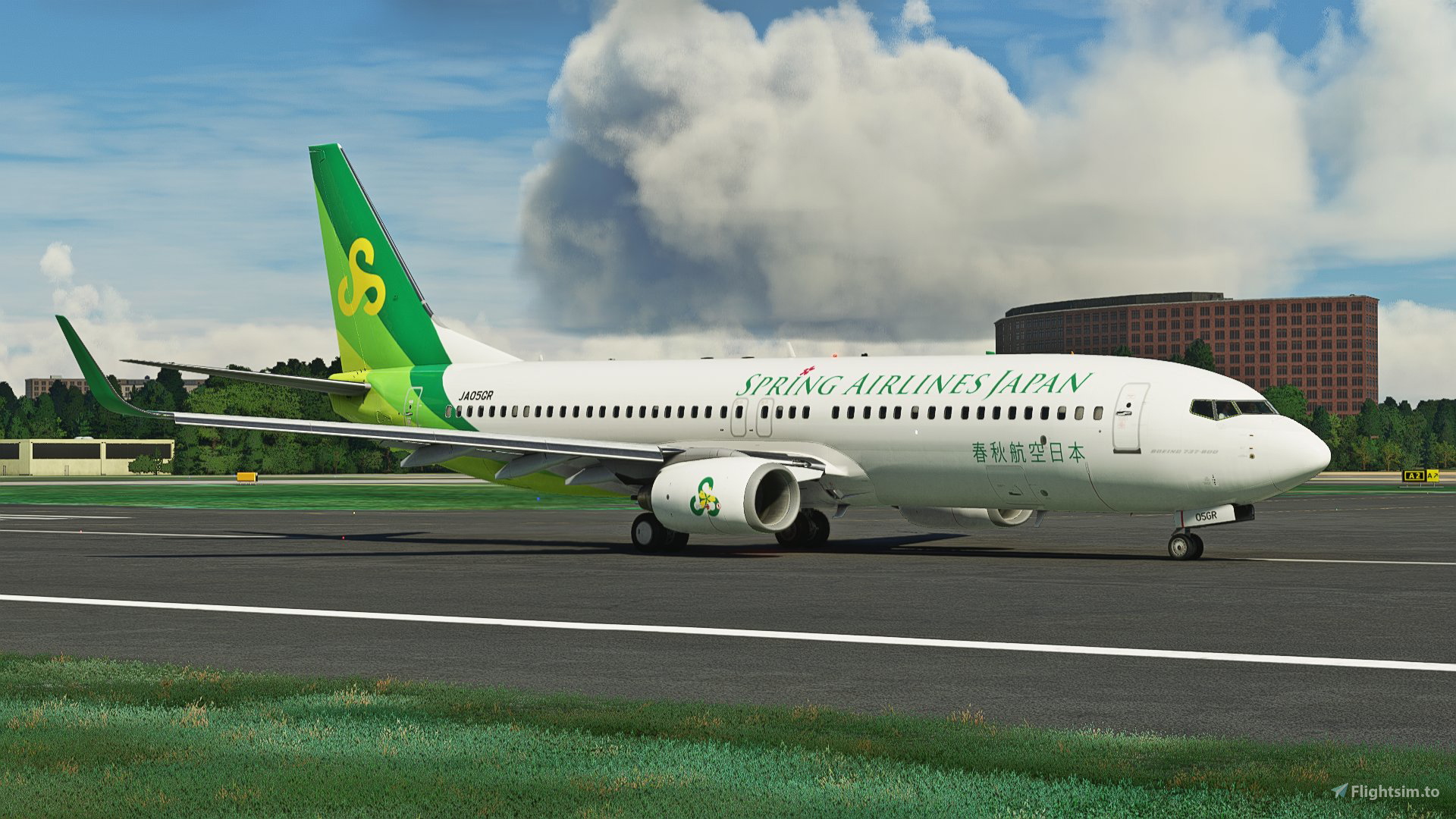 PMDG 737-800 Spring Japan 春秋航空日本 JA05GR 8K for Microsoft