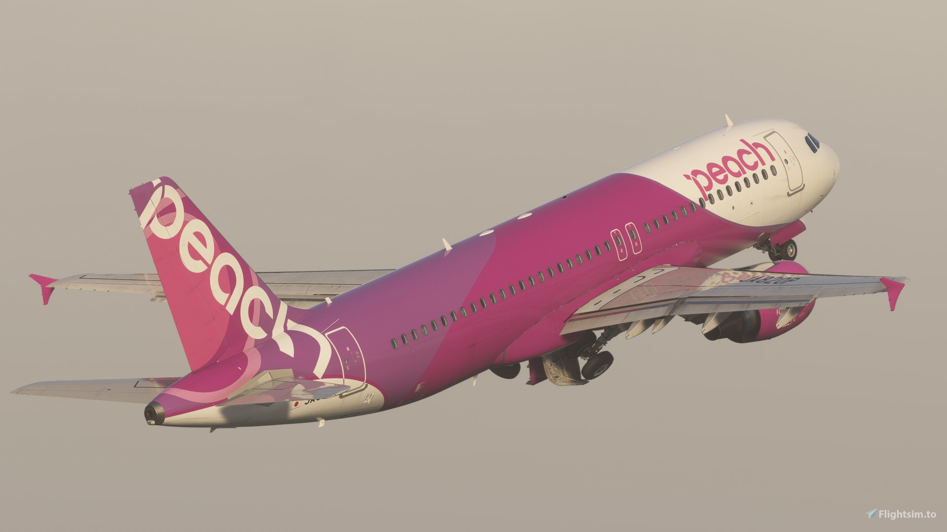 航空機・ヘリコプター Peach A320 航空機・ヘリコプター JCwings 1/200