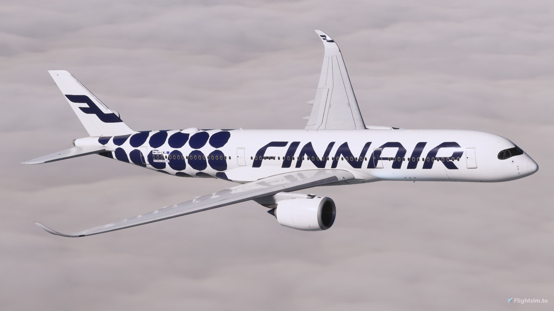 航空機・ヘリコプター FINNAIR A350-900 BRINGING US TOGETHER ph