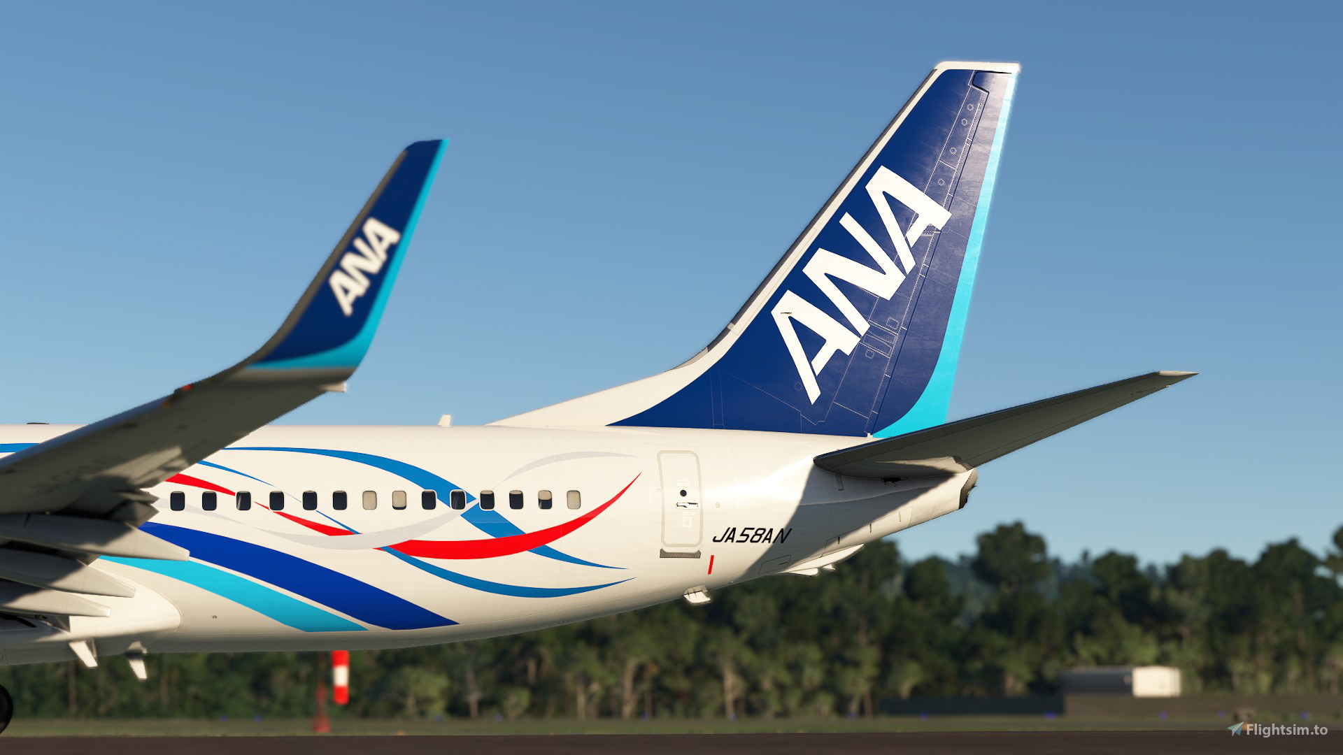 ANA 737-800 JA58AN Expo 2025 JC 1:400 航空機・ヘリコプター ANA