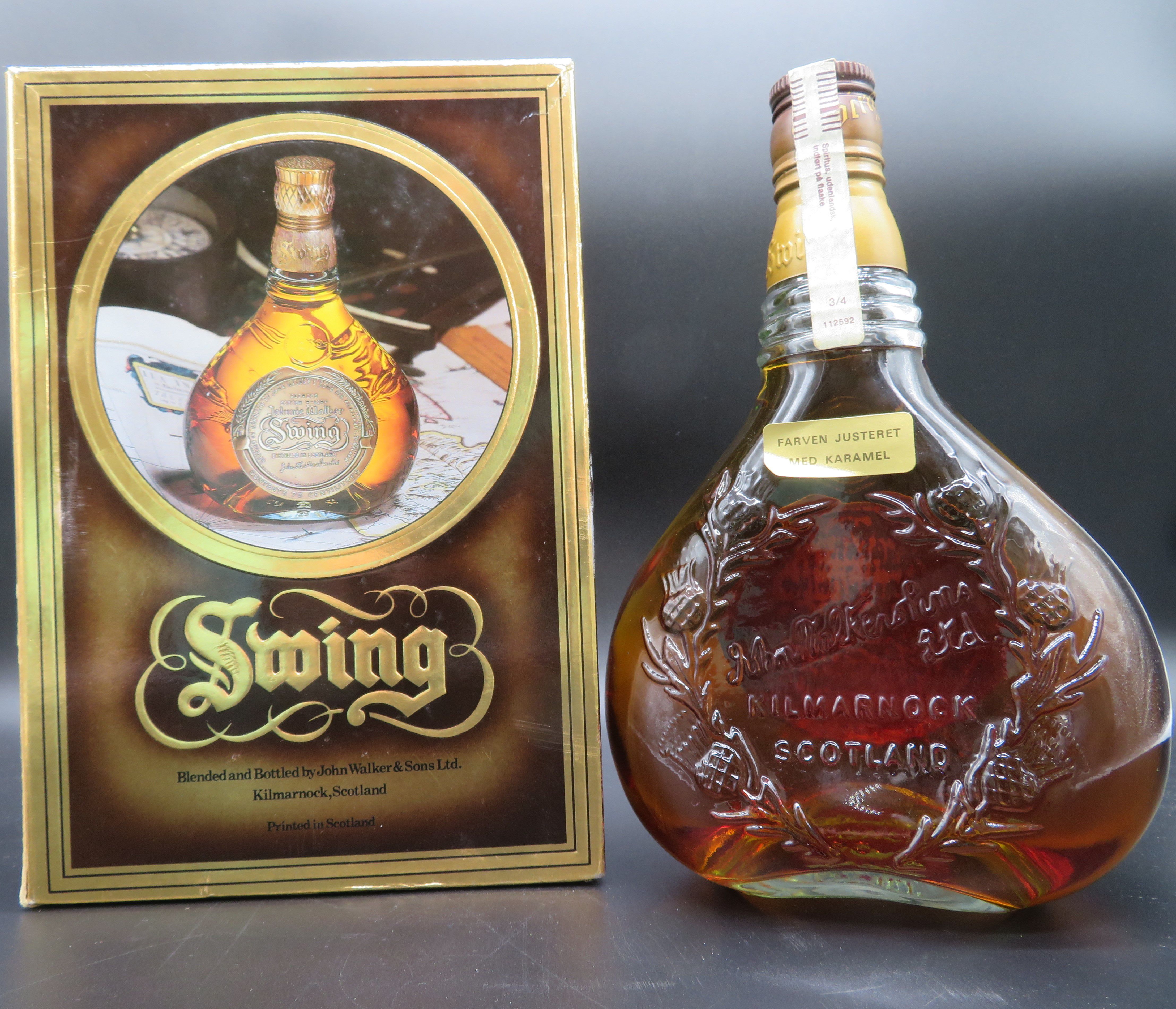 ウィスキー ジョニーウォーカー スウィング 750ml swing 70〜80年代