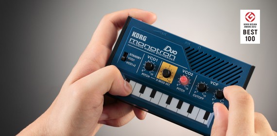 monotron DUO - ANALOGUE RIBBON SYNTHESIZER | KORG (Japan)