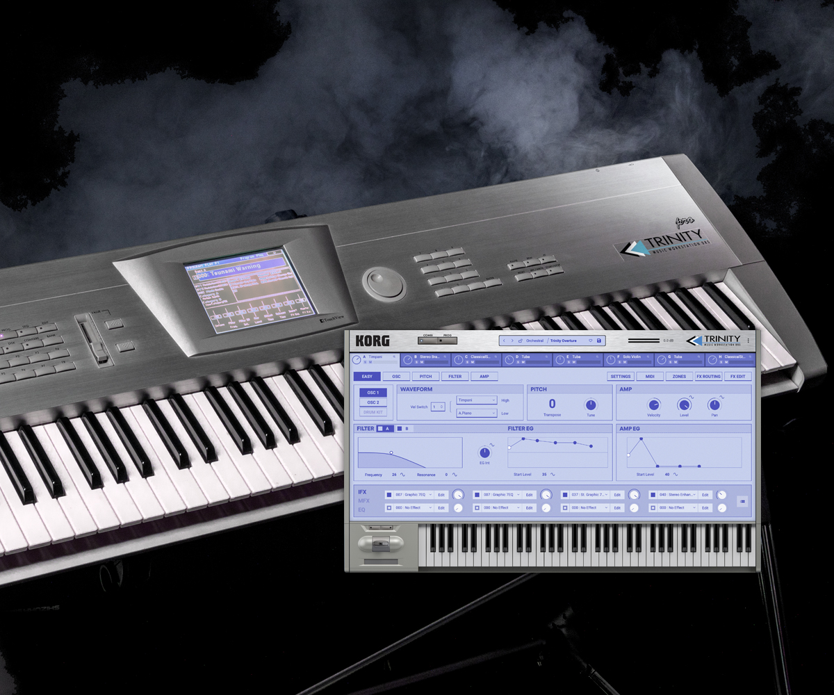 TRINITY for Mac/PC - MUSIC WORKSTATION DRS | KORG (USA)